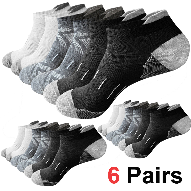 Athletic Sock Cushion - 6 çift erkek ok desenli bilek