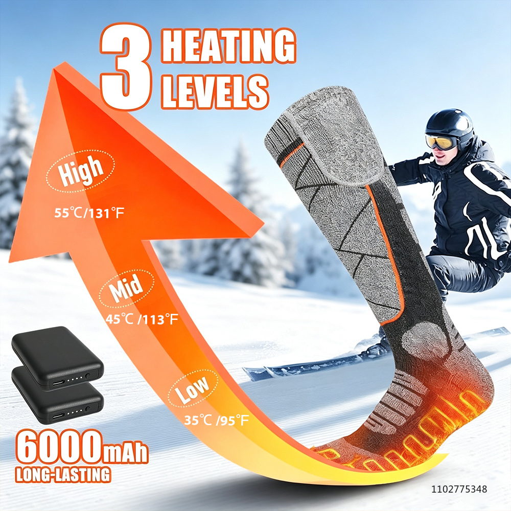 Yeni Isıtmalı Çoraplar Şarj Ed - Thermal Sock Winter incelemesi ve fiyatı